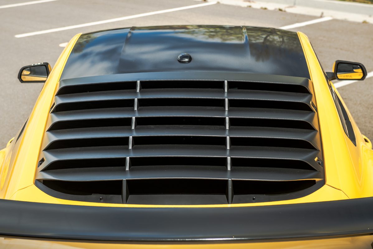 Body Kit World 20152022 Ford Mustang Rear Window Louver TechnaKits