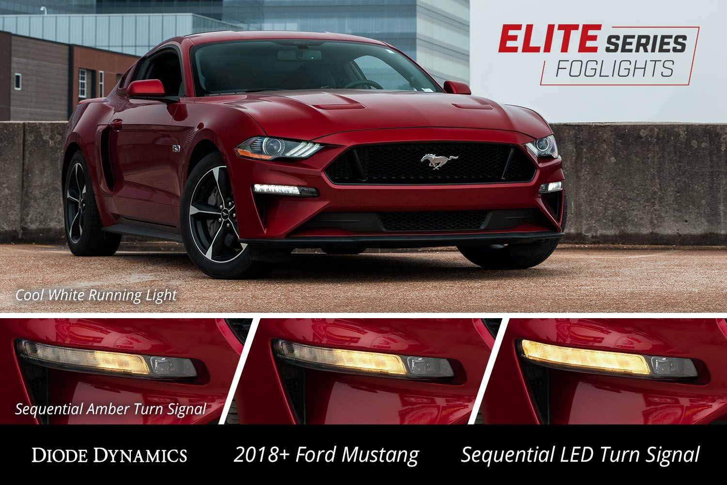 Diode Dynamics 20182022 Ford Mustang Elite Series Signal Light + Fog