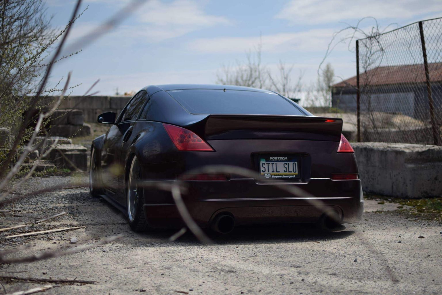 KBD Body Kits 20032008 Nissan 350Z Duckbill Style Rear Wing Spoiler Body Kit World